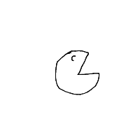 pac-man drawing by guest-26l2l4mci in Artbitrator