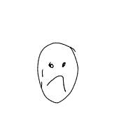 sad face drawing by guest-liyurab1c in Artbitrator