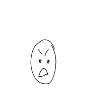 angry face drawing by guest-liyurab1c in Artbitrator