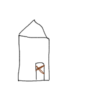 haunted house drawing by guest-f2jrrjv1n in Artbitrator