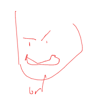 angry face drawing by itsbraylol in Artbitrator