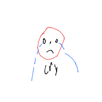 crying drawing by itsbraylol in Artbitrator