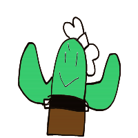 dancing cactus drawing by guest-hi27bzypw in Artbitrator