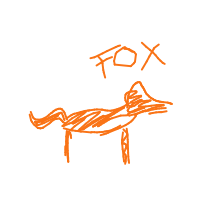 sneaky fox drawing by guest-zij45orlk in Artbitrator