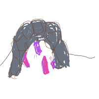 crystal cave drawing by player-hlraw7oyj in Artbitrator