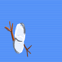 waving snowman drawing by guest-gm2665vlb in Artbitrator