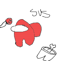 imposter among us drawing by guest-29x411hfa in Artbitrator