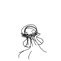 hand on chin drawing by guest-jnlpjsx7t in Artbitrator