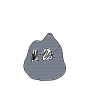 rock with sunglasses drawing by guest-xwj78wyg0 in Artbitrator