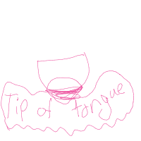 tip of tongue drawing by guest-xwj78wyg0 in Artbitrator