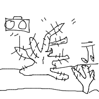 dancing cactus drawing by guest-am8s8a1y8 in Artbitrator