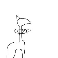 giraffe with scarf drawing by guest-gtg71d5tl in Artbitrator