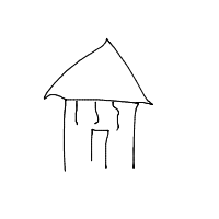 haunted house drawing by guest-uxv86c2og in Artbitrator