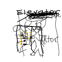 awkward elevator drawing by guest-4qwdgou1q in Artbitrator