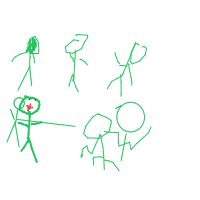 zombie apocalypse drawing by merida in Artbitrator