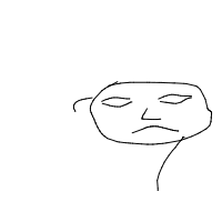 sad face drawing by guest-vr9llnqss in Artbitrator