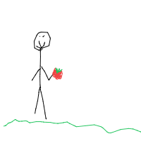 throwing food drawing by guest-jpmz7tj5e in Artbitrator