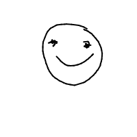 happy face drawing by elyon in Artbitrator