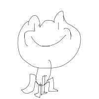 happy frog drawing by guest-ef0d2z02c in Artbitrator