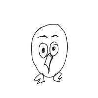 confused owl drawing by guest-dyvstceda in Artbitrator