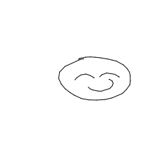 happy face drawing by bagsbyclairo in Artbitrator