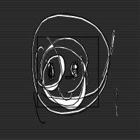 moon smiling drawing by tamara in Artbitrator