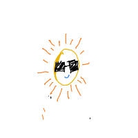 sun wearing sunglasses drawing by guest-0xzszfx4i in Artbitrator