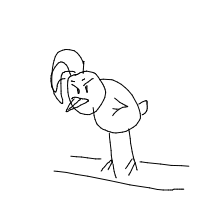 angry bird drawing by ol3f in Artbitrator