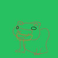 happy frog drawing by pipay in Artbitrator