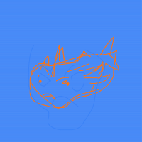 grumpy fish drawing by pipay in Artbitrator