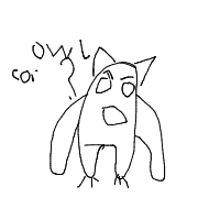 confused owl drawing by guest-dd7n9dn19 in Artbitrator