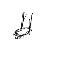 break a leg drawing by mirela_base in Artbitrator