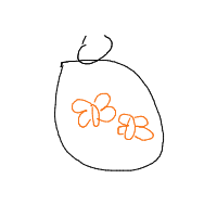 butterflies in stomach drawing by kkat7 in Artbitrator