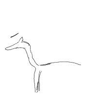 giraffe with scarf drawing by guest-a9ofabulb in Artbitrator