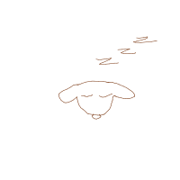 sleepy dog drawing by guest-9nn7vnag5 in Artbitrator