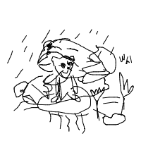 happy frog drawing by guest-9mtpyikuz in Artbitrator