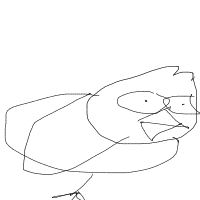 angry bird drawing by guest-fjwlgwtbq in Artbitrator