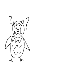 confused owl drawing by guest-anwsivtri in Artbitrator