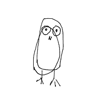 confused owl drawing by guest-n1c61r33o in Artbitrator