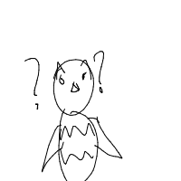 confused owl drawing by guest-1zozg2bfp in Artbitrator