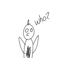 confused owl drawing by guest-n1qqbzher in Artbitrator