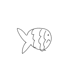 grumpy fish drawing by guest-n1qqbzher in Artbitrator