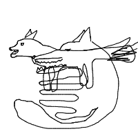 sneaky fox drawing by kosidil735 in Artbitrator