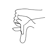 thumbs down drawing by kosidil735 in Artbitrator