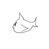 grumpy fish drawing by ol3f in Artbitrator