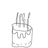 birthday cake drawing by guest-f28uok5aq in Artbitrator