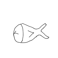 grumpy fish drawing by ol3f in Artbitrator