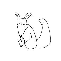 sneaky fox drawing by ol3f in Artbitrator