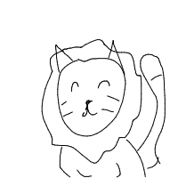 proud lion drawing by ol3f in Artbitrator