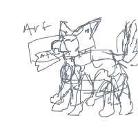 dog ate homework drawing by guest-cudh84t47 in Artbitrator